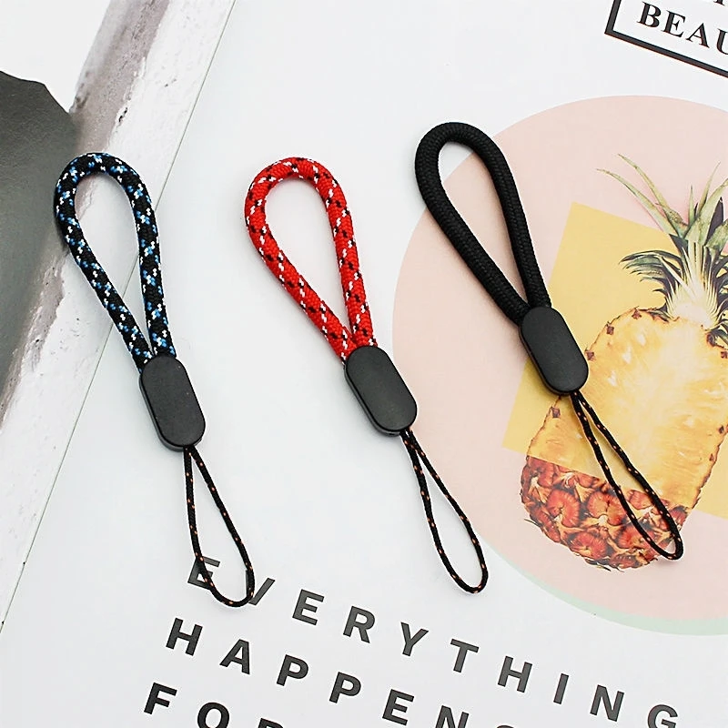 手机挂绳短款挂指手腕绳指环吊绳腕带男女编织结实耐用钥匙防丢绳