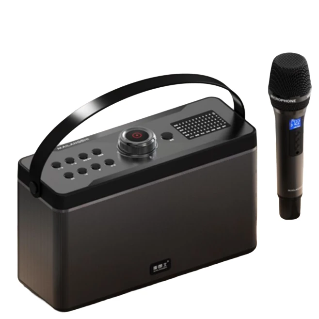 麦郎士K6无线蓝牙k歌话筒音箱手提便携式HIFI大功率唱歌音响全新