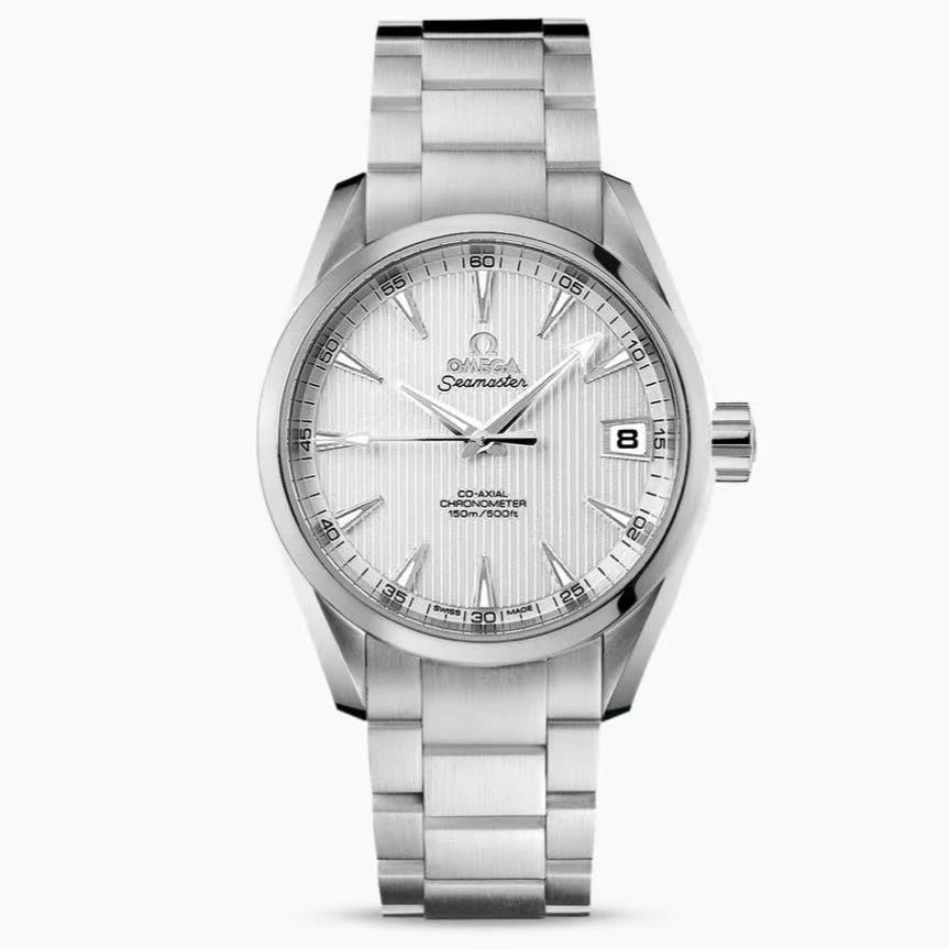 99新 Omega/欧米茄 海马白盘/表径38.5/机械男表