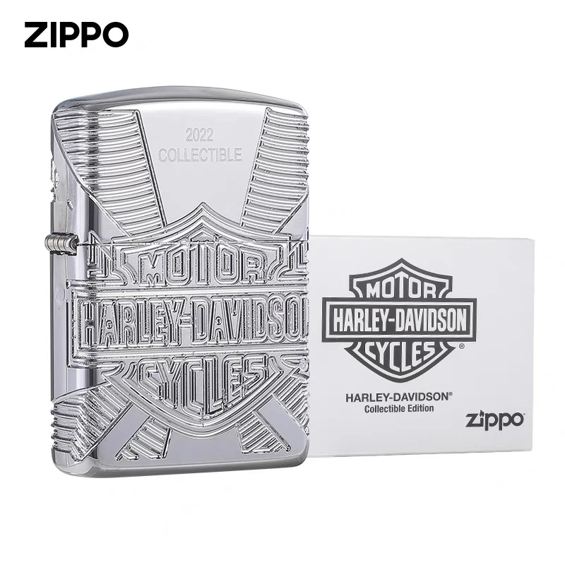 zippo打火机美国 49814 哈雷C22 年度 美版原版