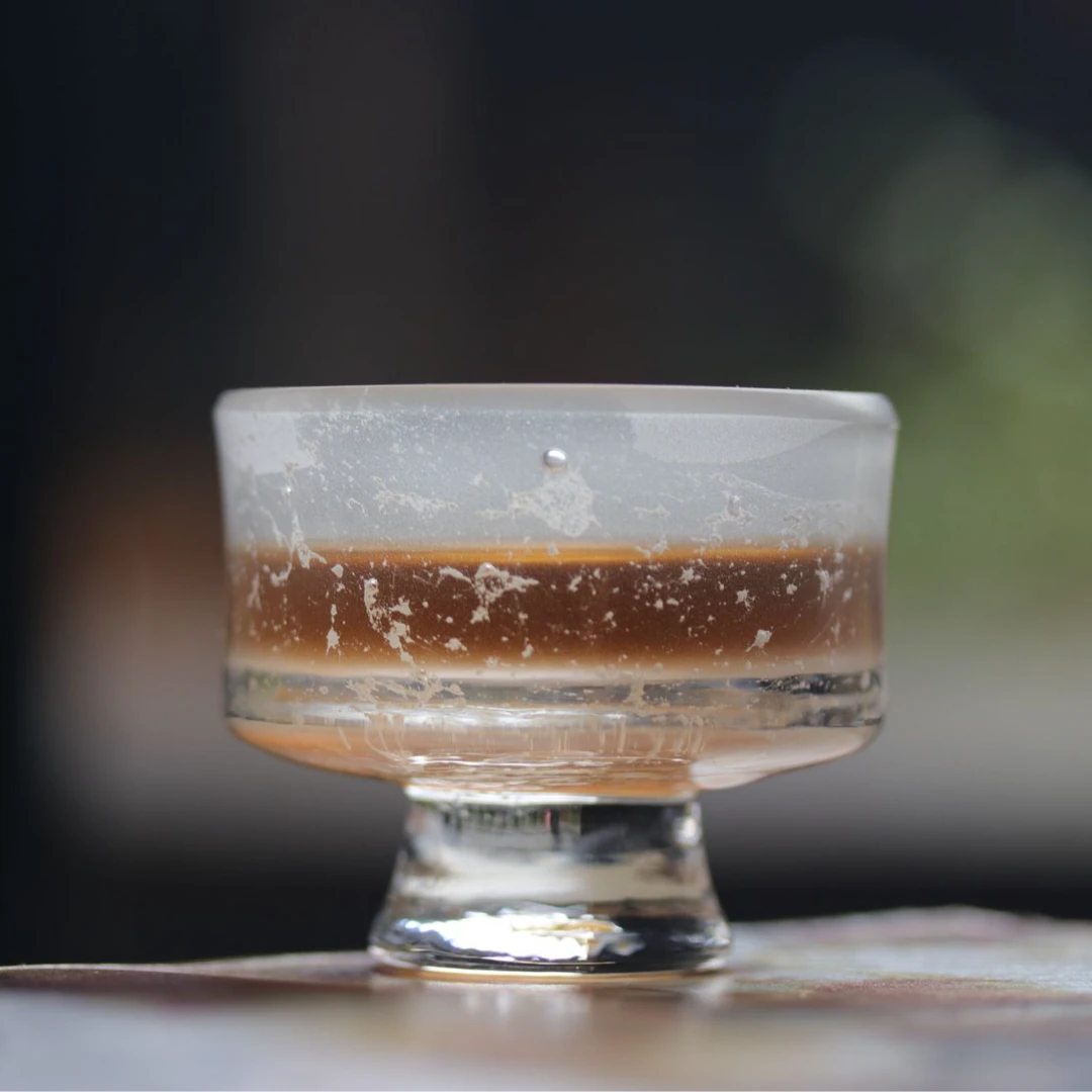 【高足杯】高端琉璃品茗杯 水晶主人杯酒杯