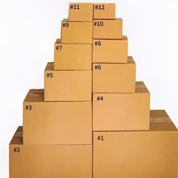 直播间叫号去拍非纸箱子塑料箱收纳盒简易纸质长方形特大号