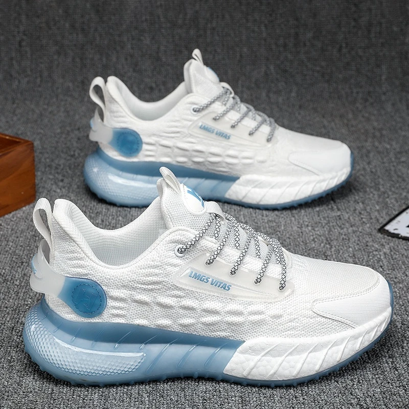 【高端订制】夏季透气防臭百搭运动鞋高端轻奢潮牌休闲鞋网鞋H555