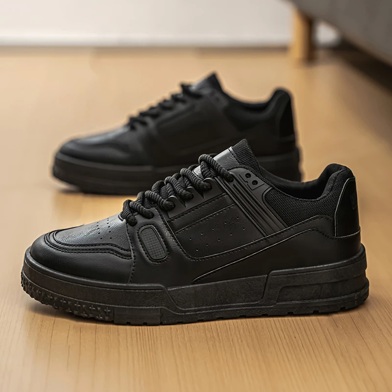 8男鞋子秋季透气运动休闲板鞋冬季男士百搭潮流小白网鞋小众潮鞋J