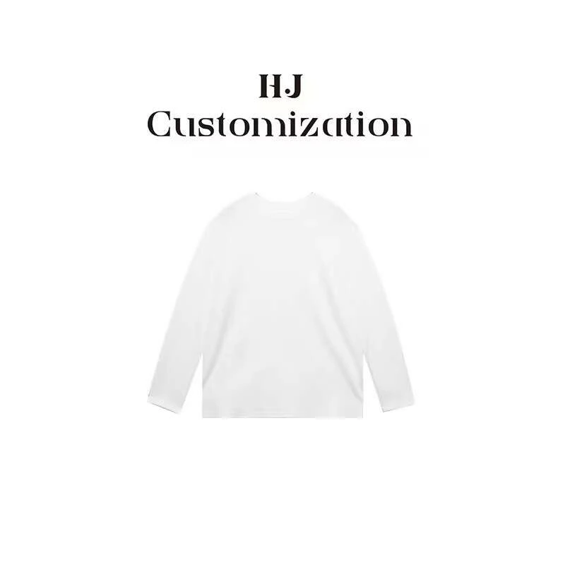 【 H·J 】“衣橱常青”秋冬必备柔软舒适加绒保暖长袖T恤8339