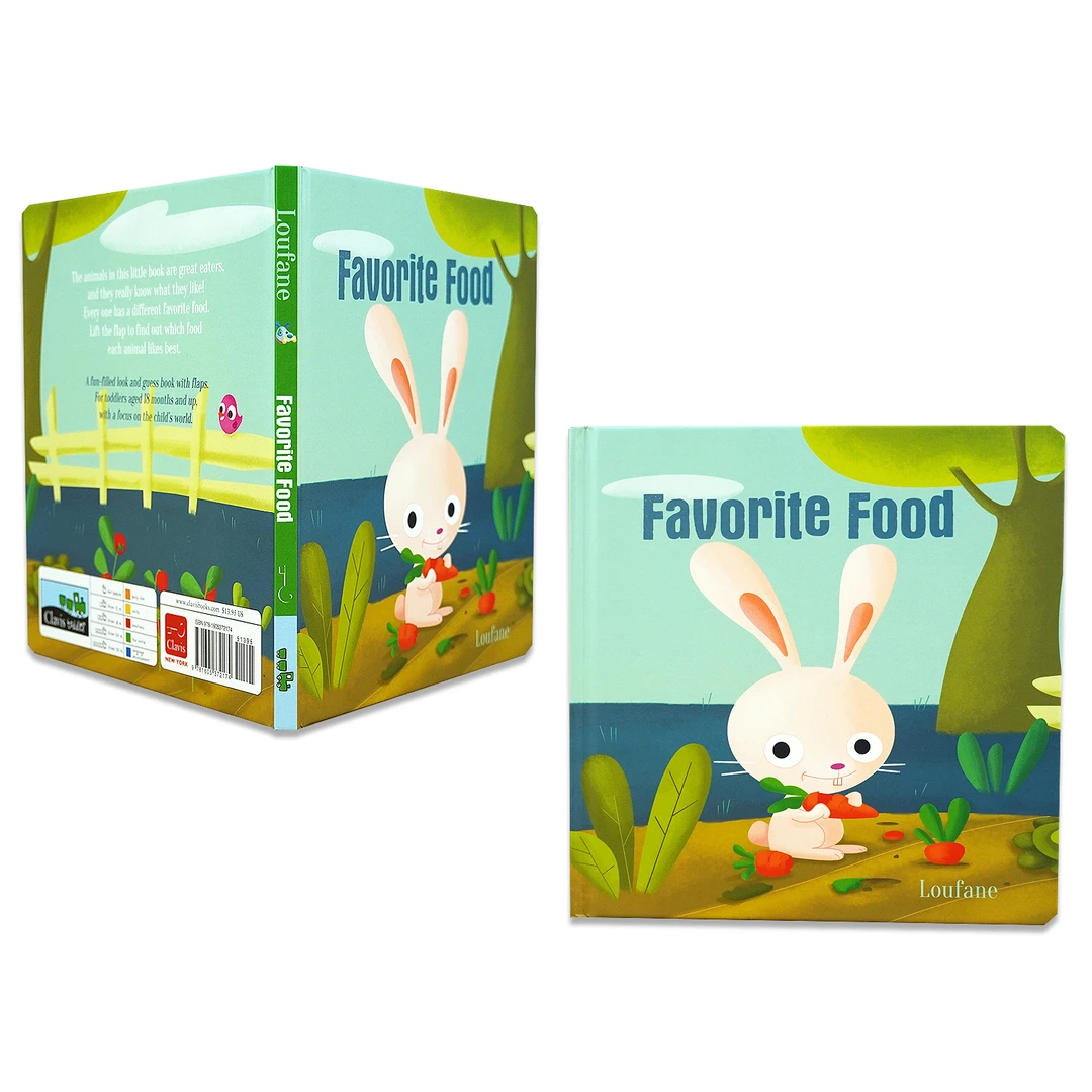 【Clavis】Favorite Food 3岁+日常生活儿童英文绘本