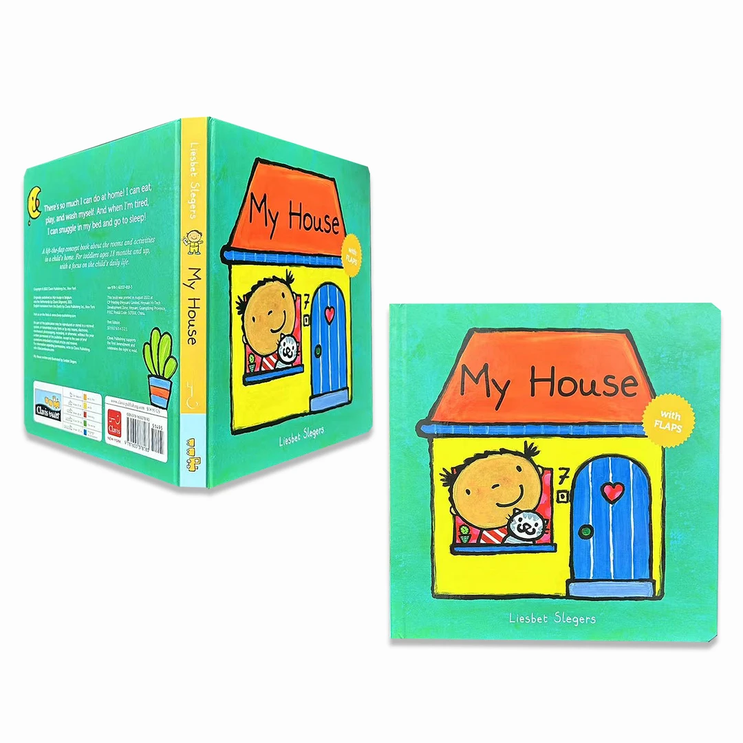 【Clavis】My house 原版英文儿童绘本读物