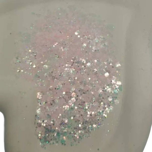 发夹饰品配件 金粉发夹头饰儿童手工气质白色时尚可爱百搭