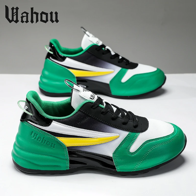 新款透气轻奢定制高端手工私制防滑减震休闲包底鞋WH8860