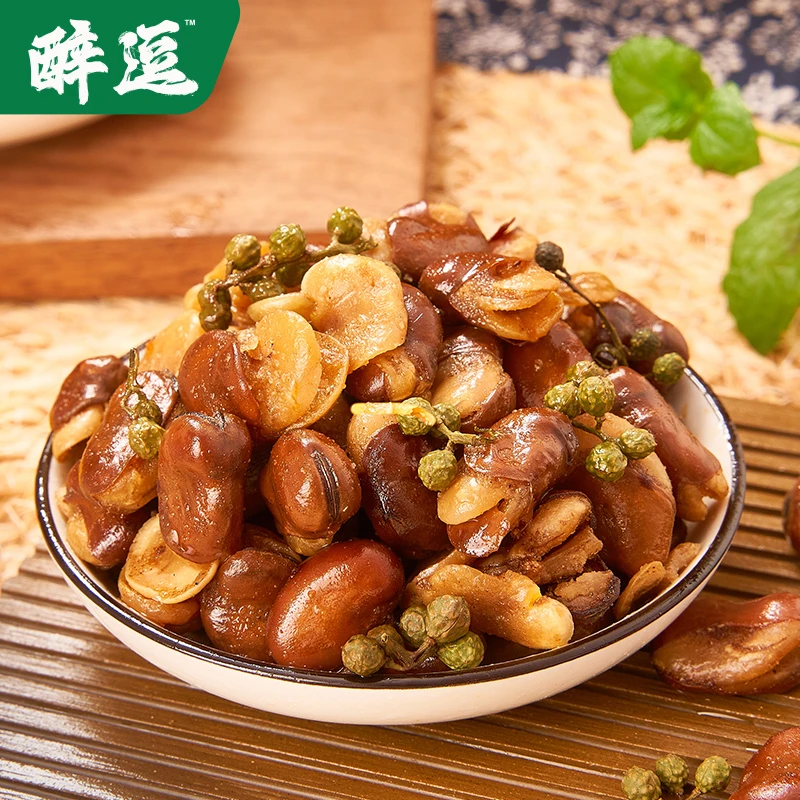 苏太太醉逗蚕豆零食藤椒麻辣味蟹黄味兰花豆休闲零食下酒菜TZ