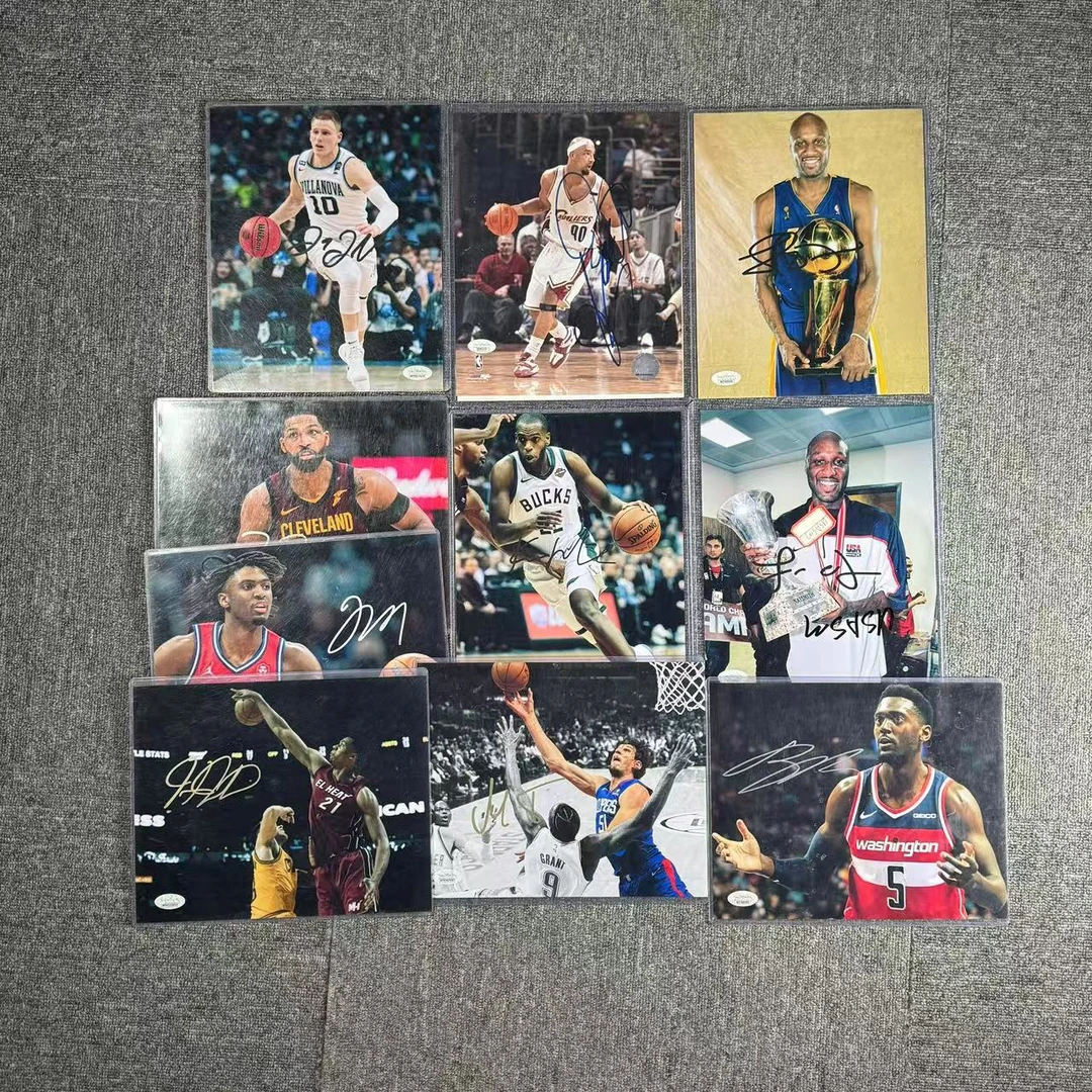 【铭人堂】-NBA球星亲签破价福利海报礼盒收藏(含认证)