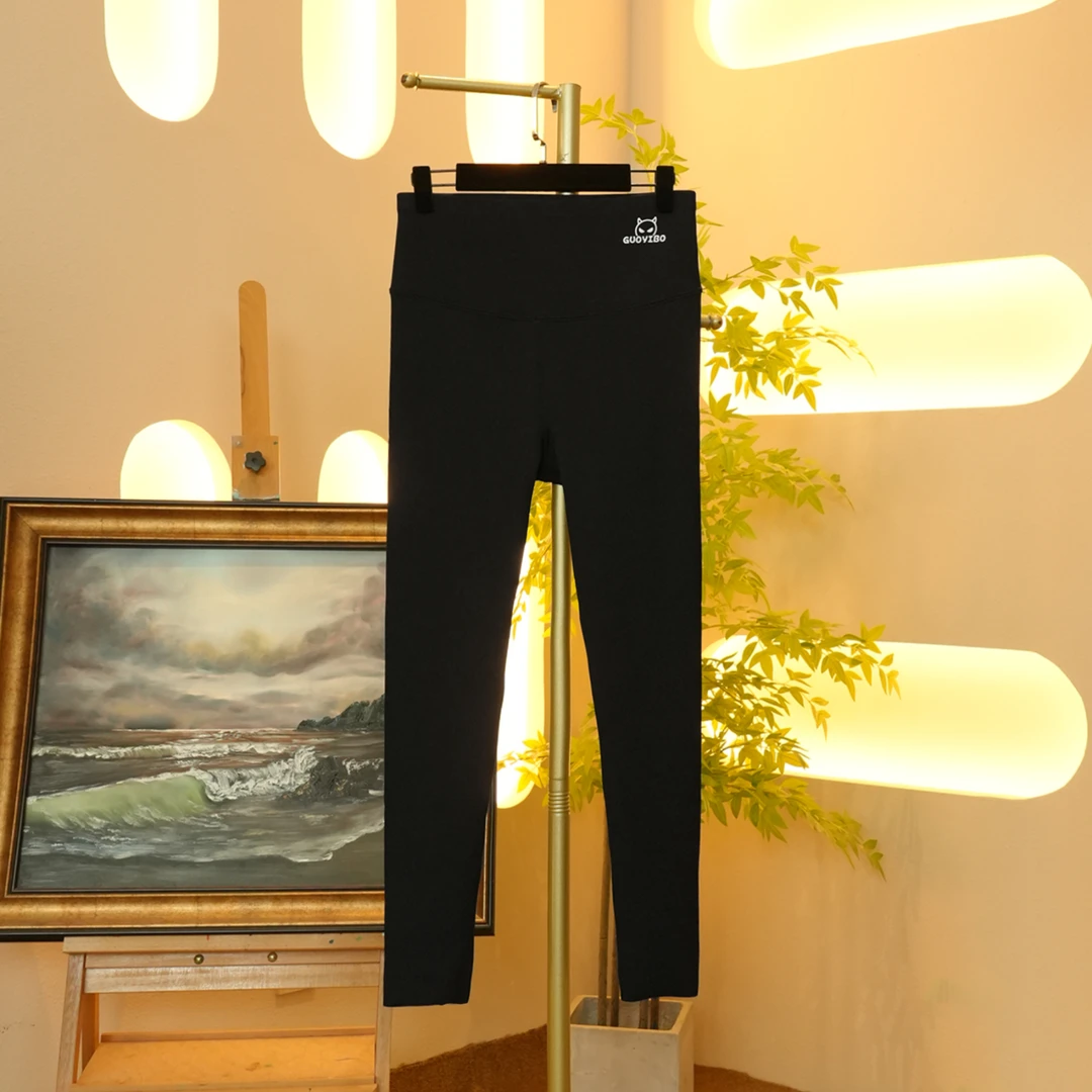 【金雀绫】冬季新款黑色显瘦保暖裤加绒打底裤K0155