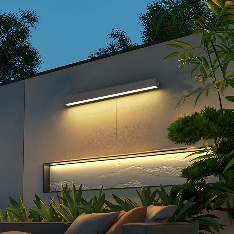 户外壁灯防水别墅庭院阳台室外照明墙灯阳光房长条超亮露台门头灯