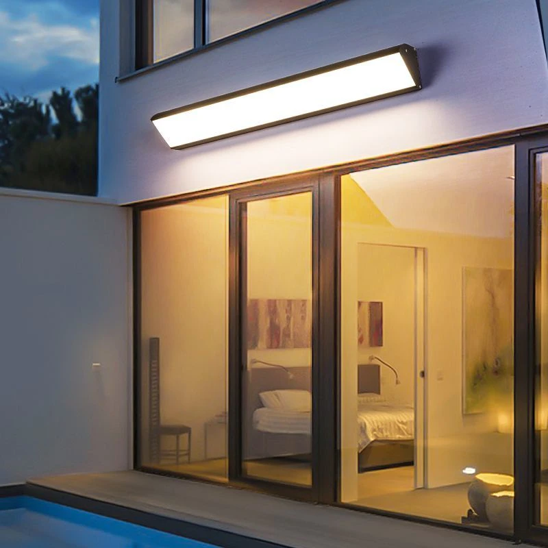 户外防水照明灯庭院灯门口阳台露台壁灯led超亮门前灯花园院子灯