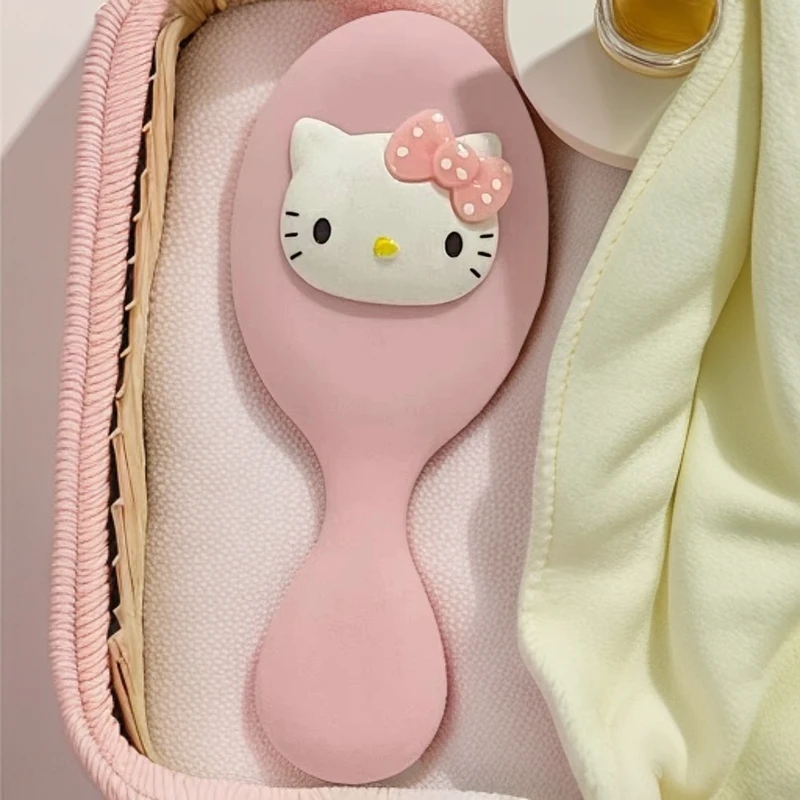 三丽鸥卡通可爱kt气囊梳子美乐蒂玉桂狗气垫梳软妹便携按摩梳