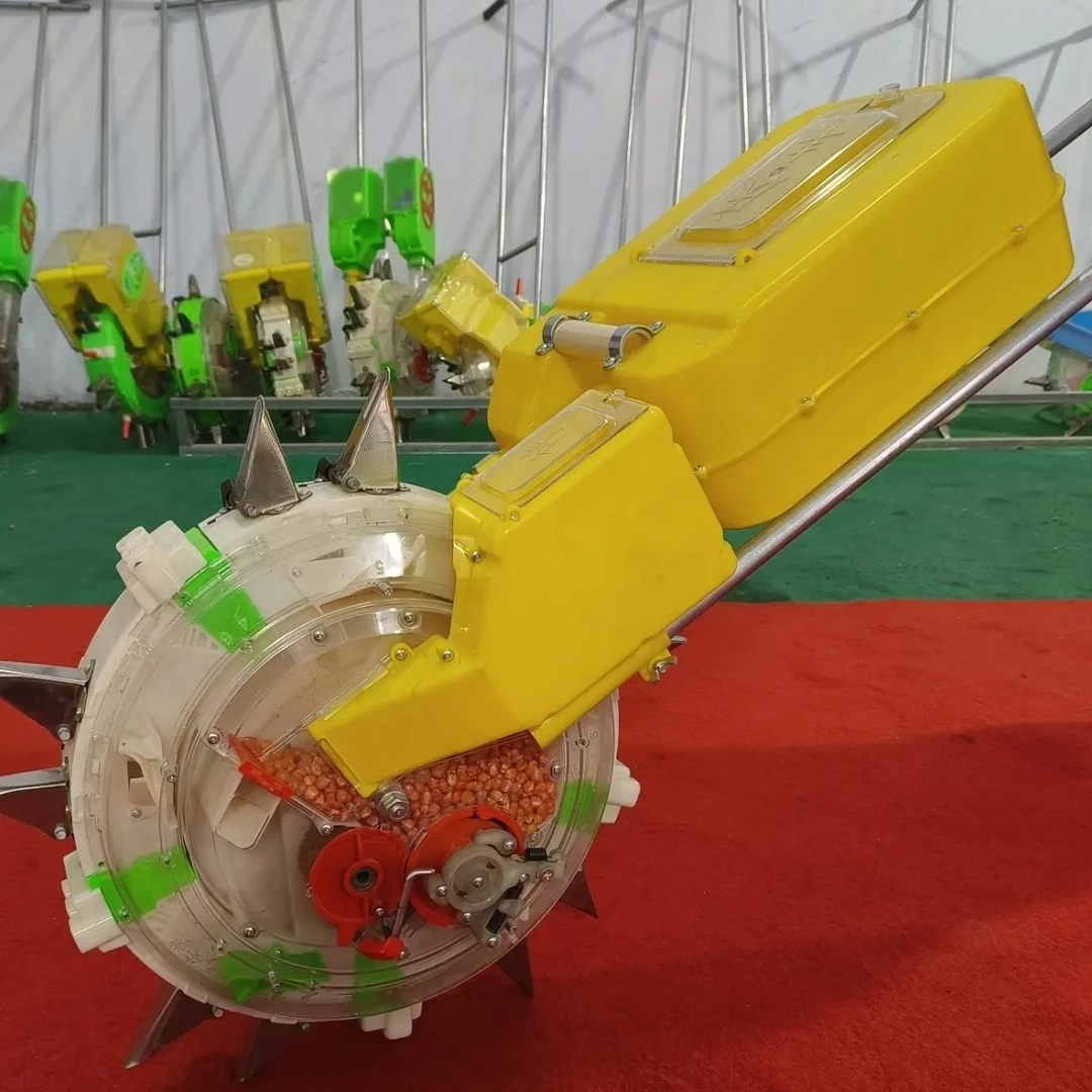 人推加大肥箱补籽款种肥一体卧斗播种器