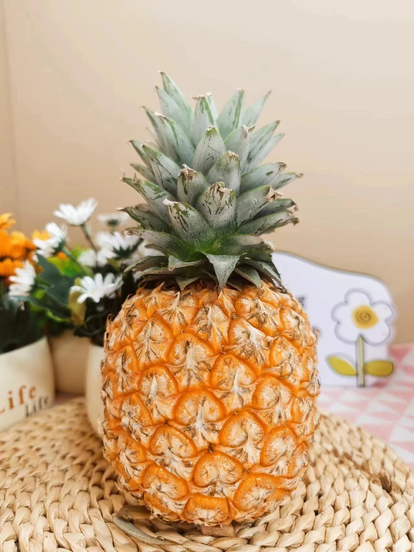 【芒果金钻凤梨】正宗海南自然熟凤梨菠萝冷藏纯甜酸甜多汁皮薄包邮