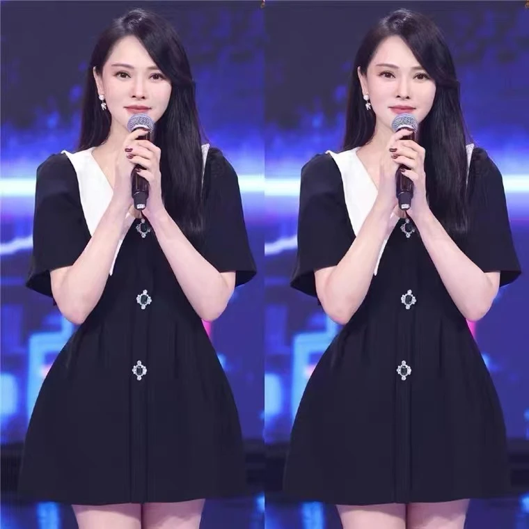 【DE MYSTERE】镇店之宝白领绿宝石日常小个子收腰连衣裙 GFC022701