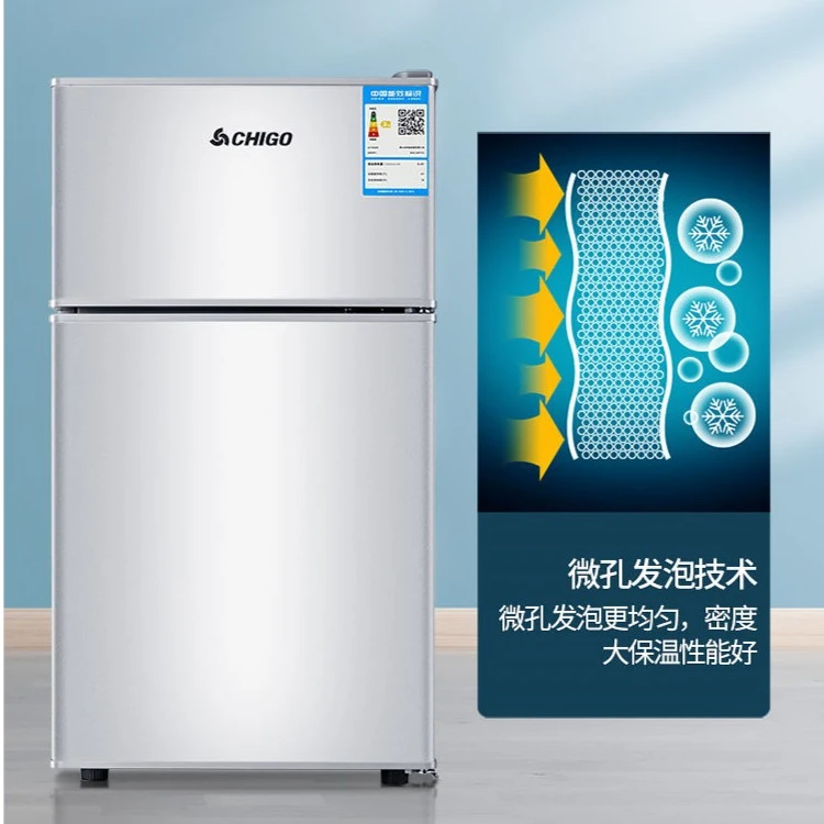Chigo/志高冰箱双门家用大容量冷冻冷藏宿舍租房省电静音迷你小型