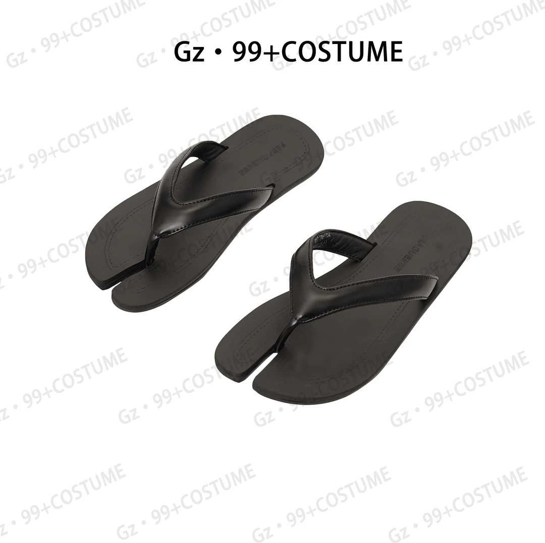 〖小九推荐〗摩登本色 人字拖女夏季休闲百搭潮流沙滩拖鞋-2202