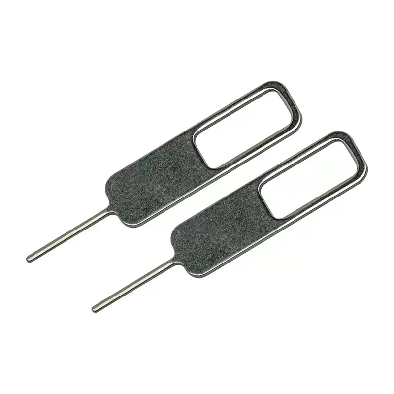 不锈钢加长加硬通用手机取卡针使用安卓苹果顶卡针个性防丢取卡器