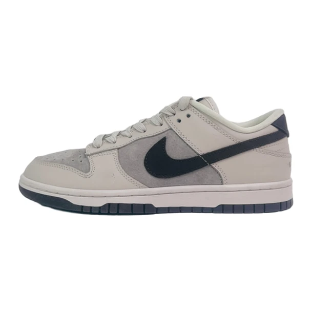 Nike/耐克 Dunk浅灰白签名走秀款复古低帮休闲经典百搭【定制球鞋】