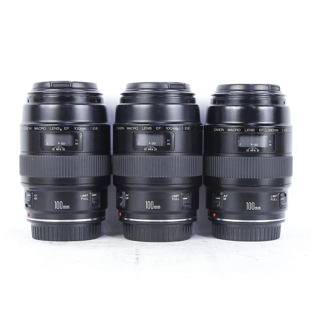 99新 Canon/佳能 EF 100 F2.8 专业微距人像大光圈镜头虚化背景