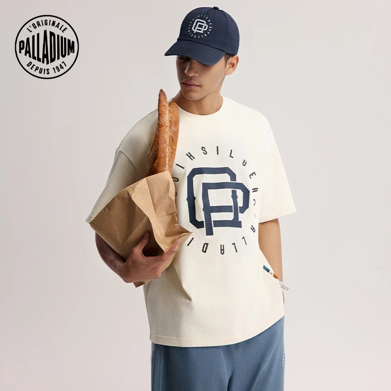 【PALLADIUM X QUIKSILVER】帕拉丁时尚潮流字母印花短袖T恤1011203