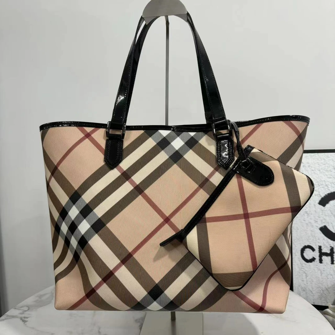 95新 BURBERRY/博柏利 购物袋 手拎 单肩（有子袋）