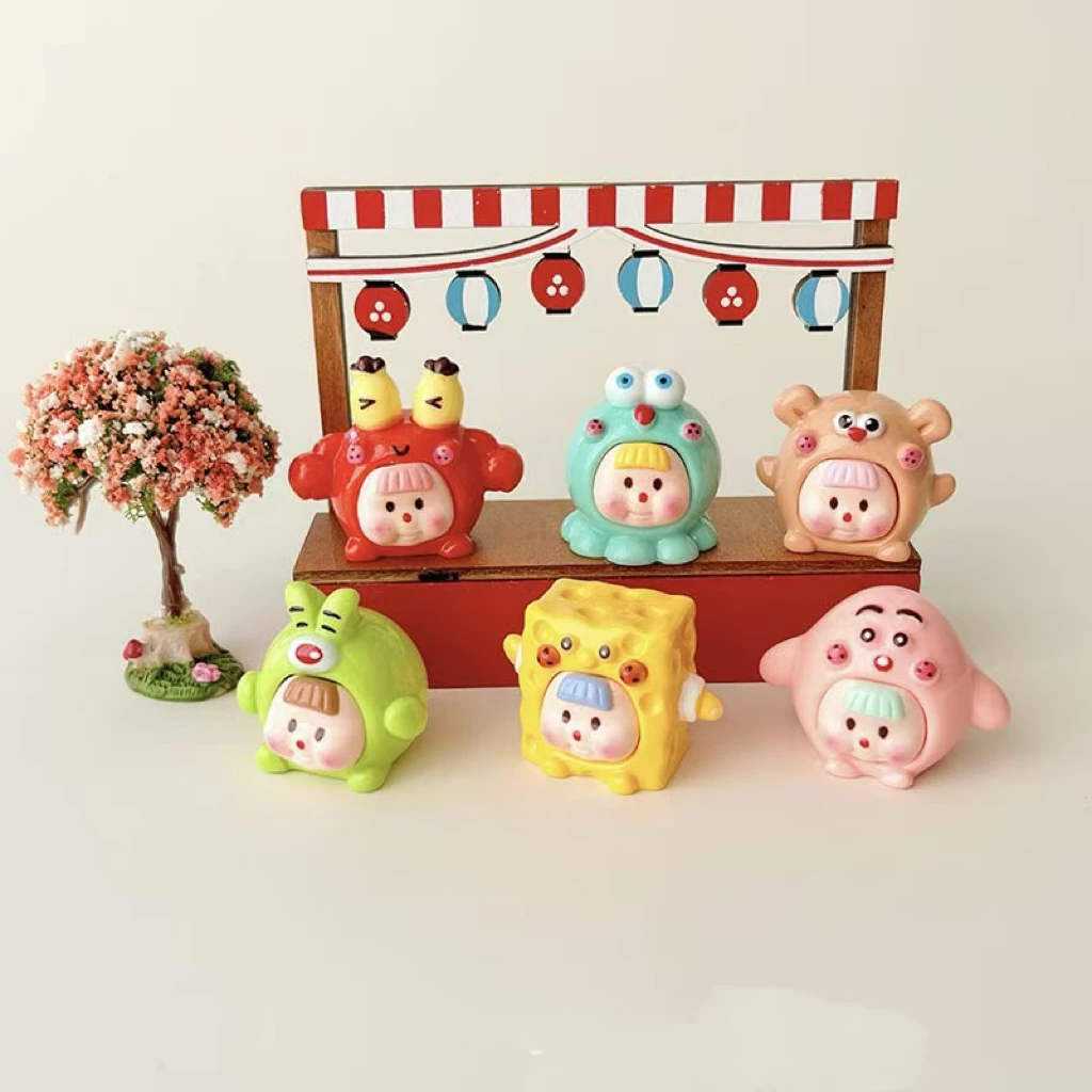 海绵宝宝摆件创意DIY