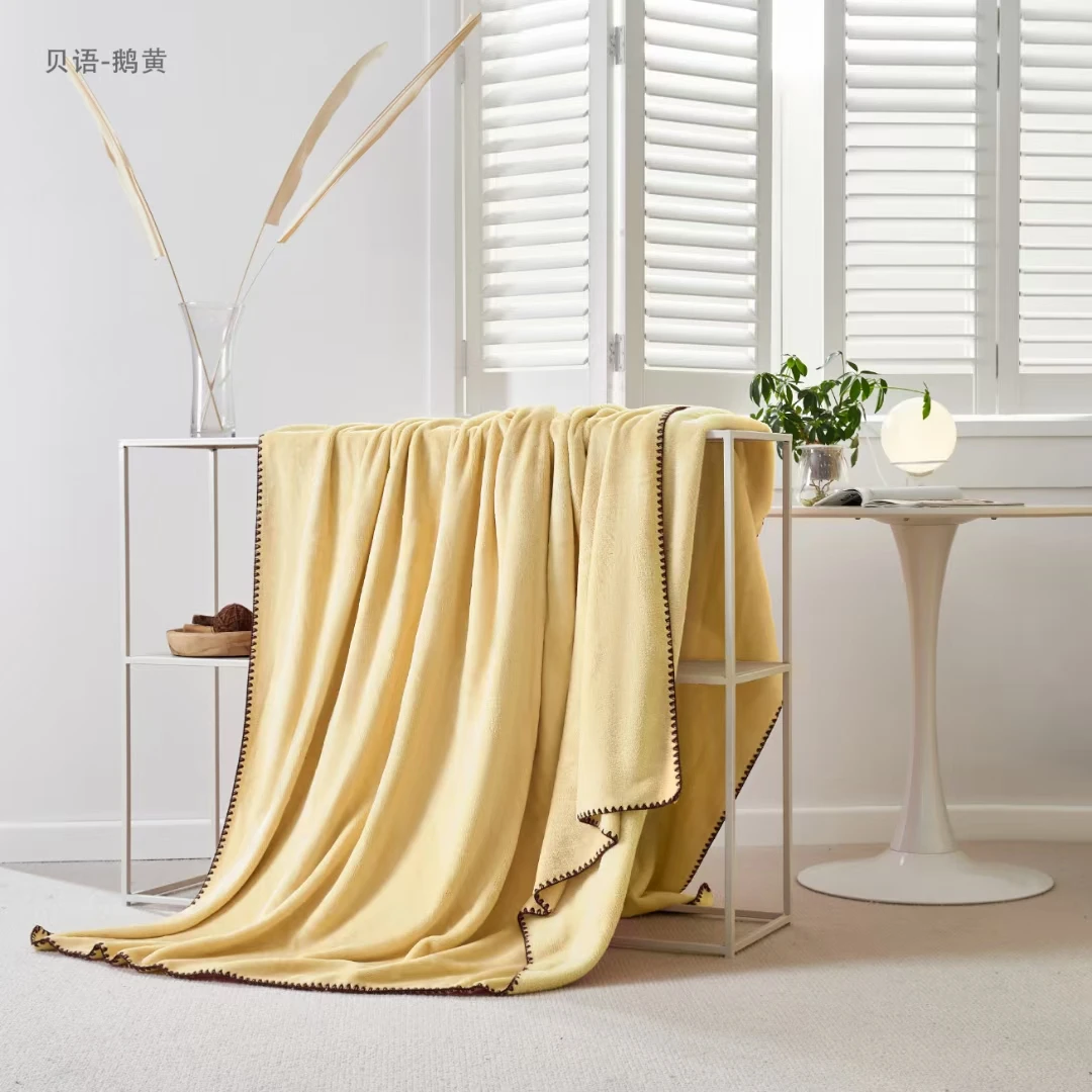 双面绒单个垫毯毯子午睡毯绒毛毯