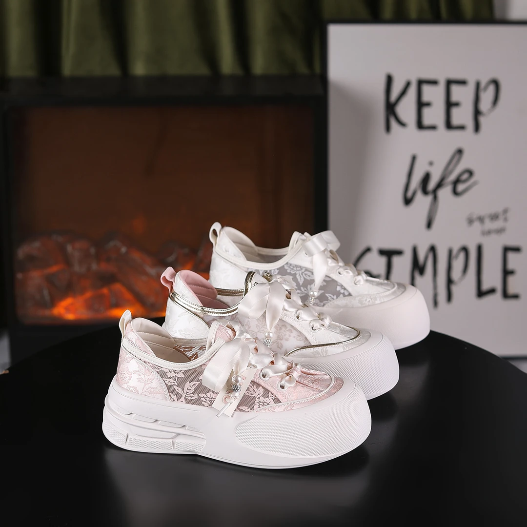 【断码福利】时尚厚底增高6cm潮流百搭女士休闲鞋18-5