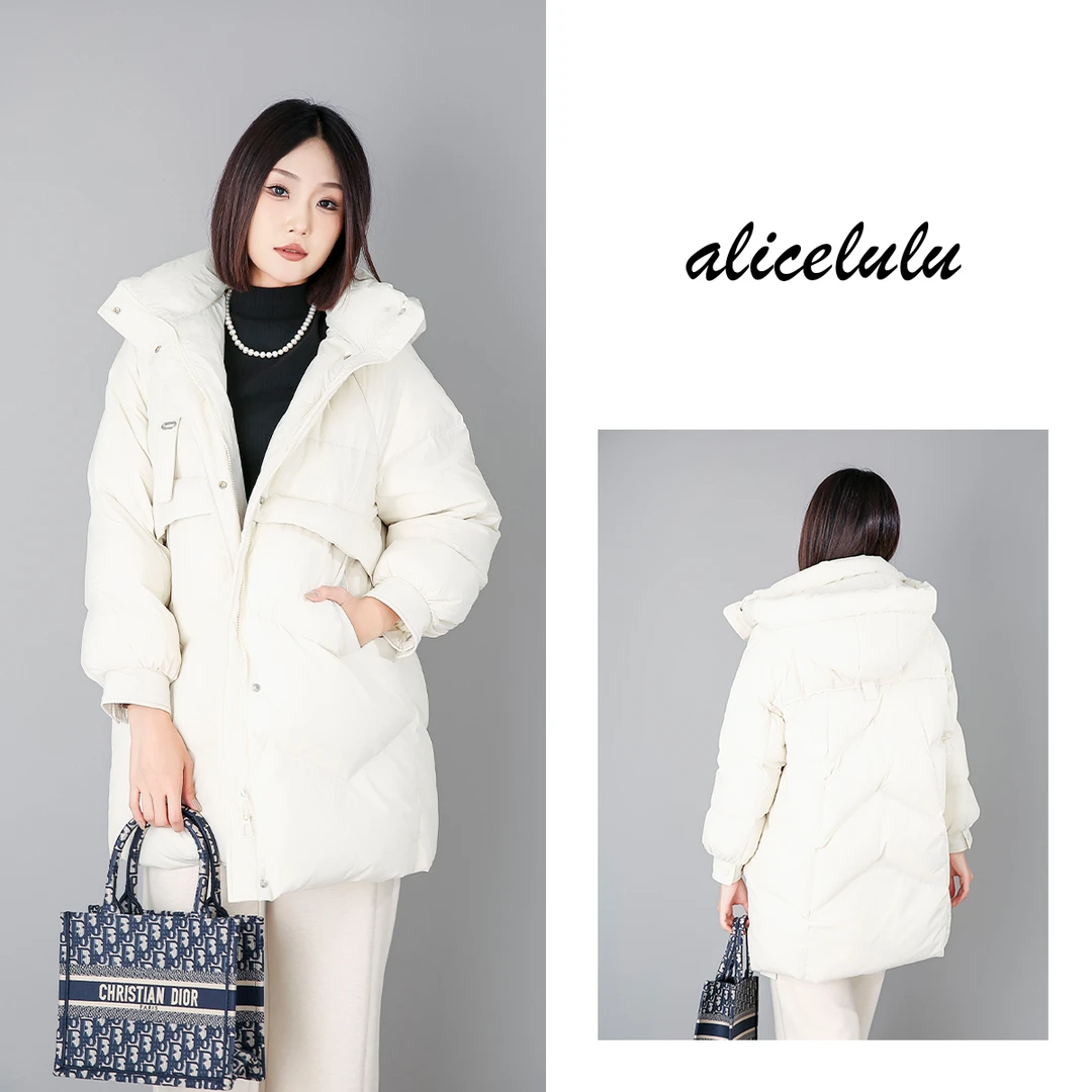 1 ALICE “温暖大白”羽绒服 重磅填充 御寒鸭绒 S2139910Tr