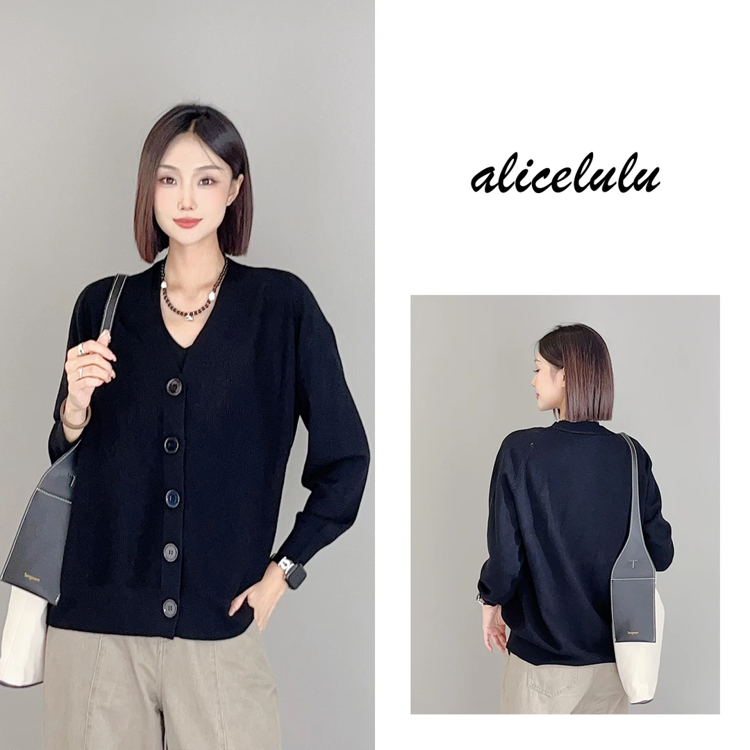 3ALICE “知识分子”毛衣 优雅坑条 时髦百搭 S2139586T