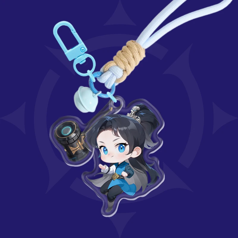 斗罗大陆之燃魂战 腾讯视频草场地官方正版周边 Q版挂件唐三小舞