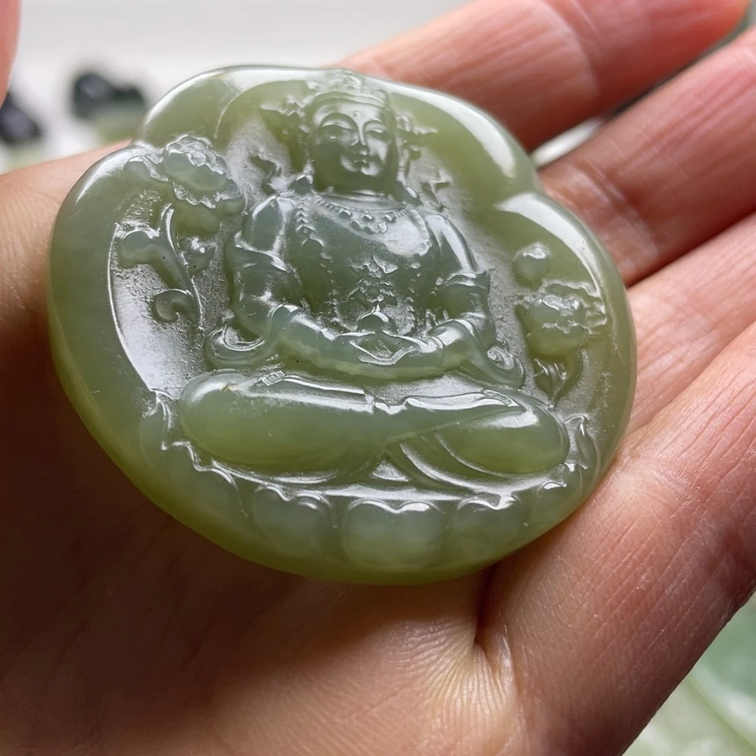 【闪购商品】和田玉颈饰未镶嵌霹*虎