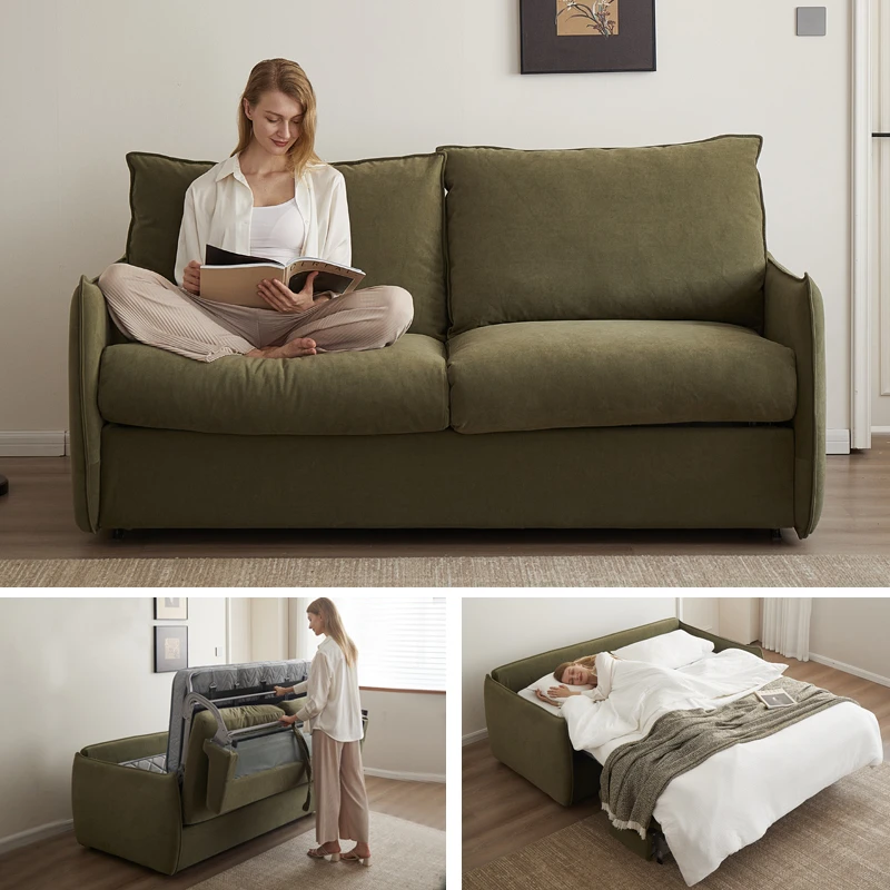 【云曼】·多功能可折叠沙发床客厅双人小户型两用书房阳台简约现代