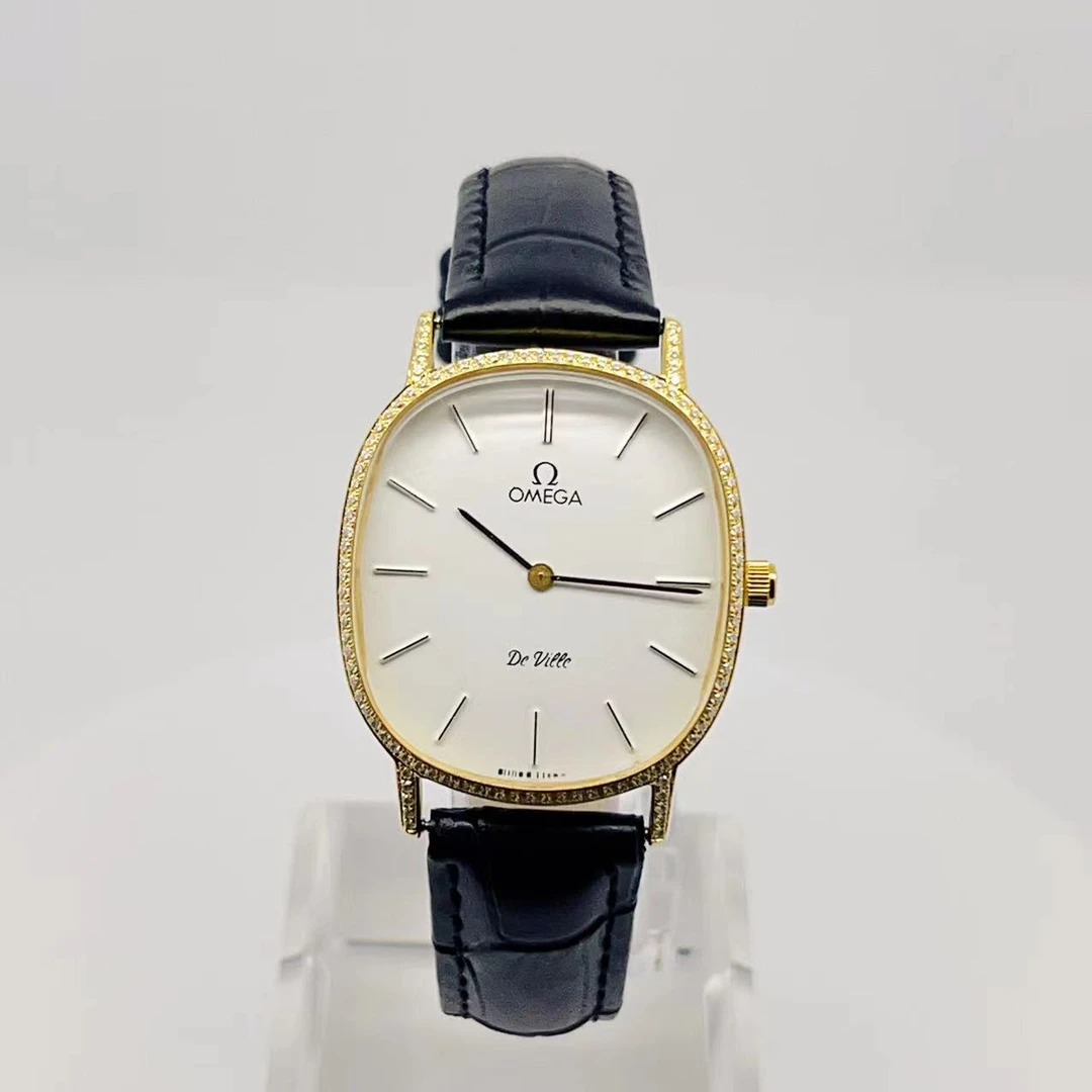 95新 Omega/欧米茄 手动机械后钻34*30.5mm/公价32999/jm2586