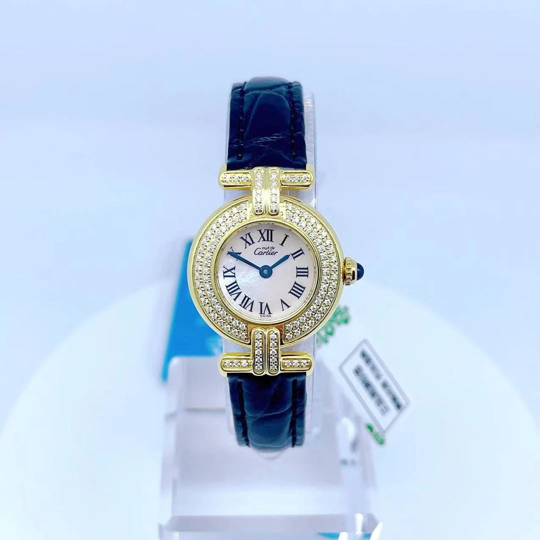 99新 Cartier/卡地亚 石英腕表 后钻24mm/公价82999/wh6828