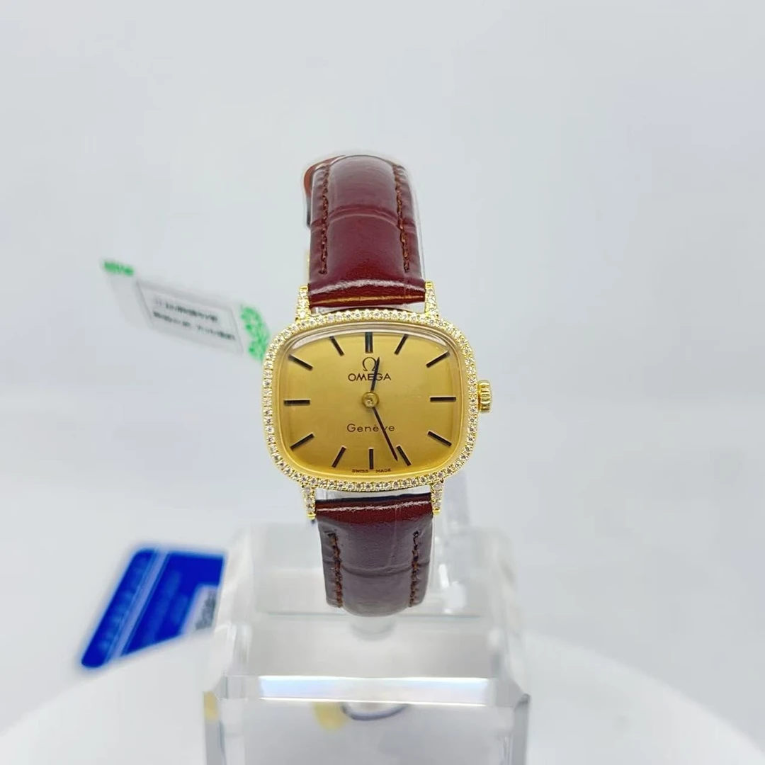 95新 Omega/欧米茄  手动机械后钻25*21mm/公价38999/wh8636