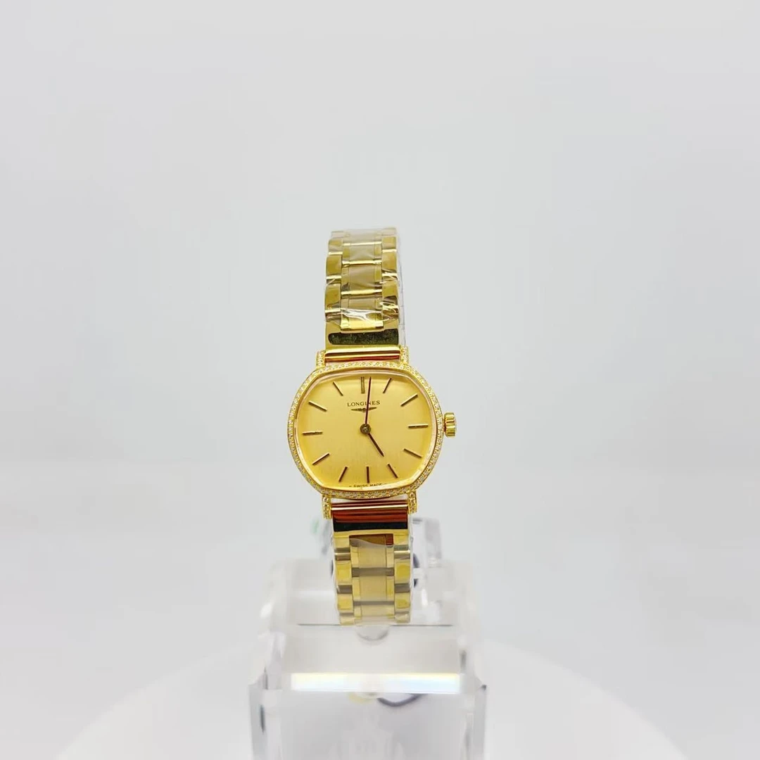 95新 Longines/浪琴 手动机械后钻24.5*22mm/公价32999/wh8208