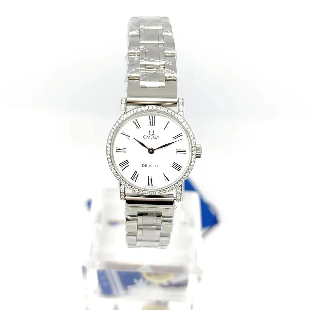 95新 Omega/欧米茄 手动机械腕表后钻25mm/公价32999/wh6752