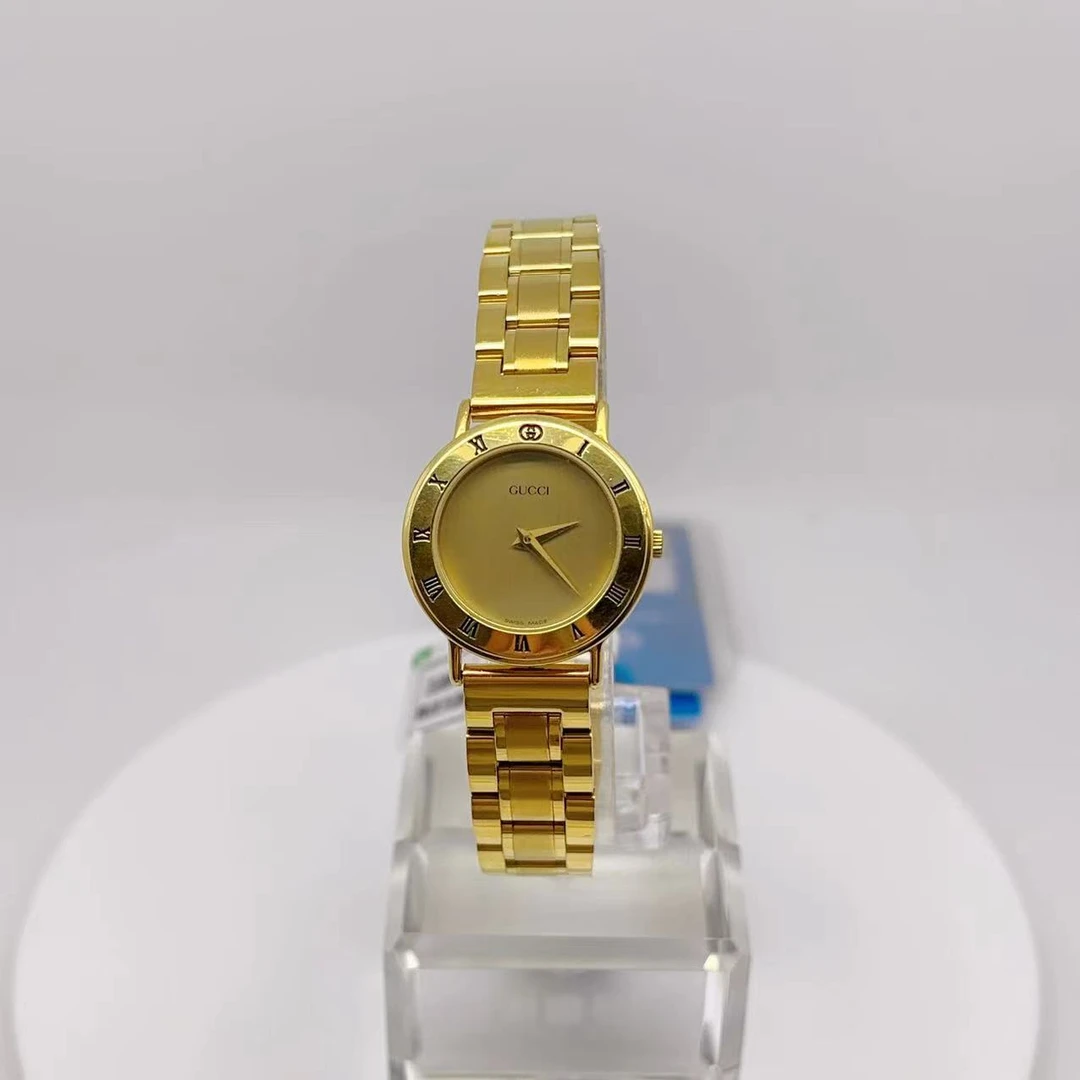 95新 GUCCI/古驰 石英腕表25mm/公价18999/WH6241