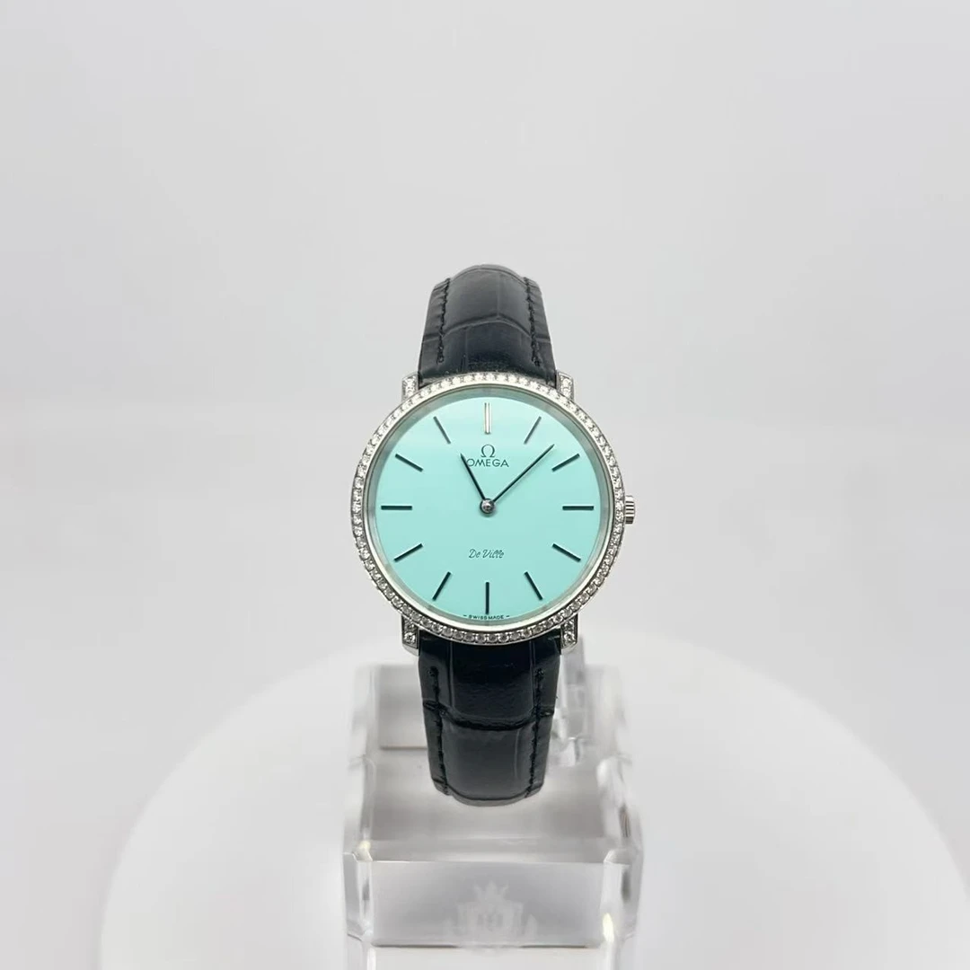 95新 Omega/欧米茄 手动机械后钻33mm/公价38999/jm2897