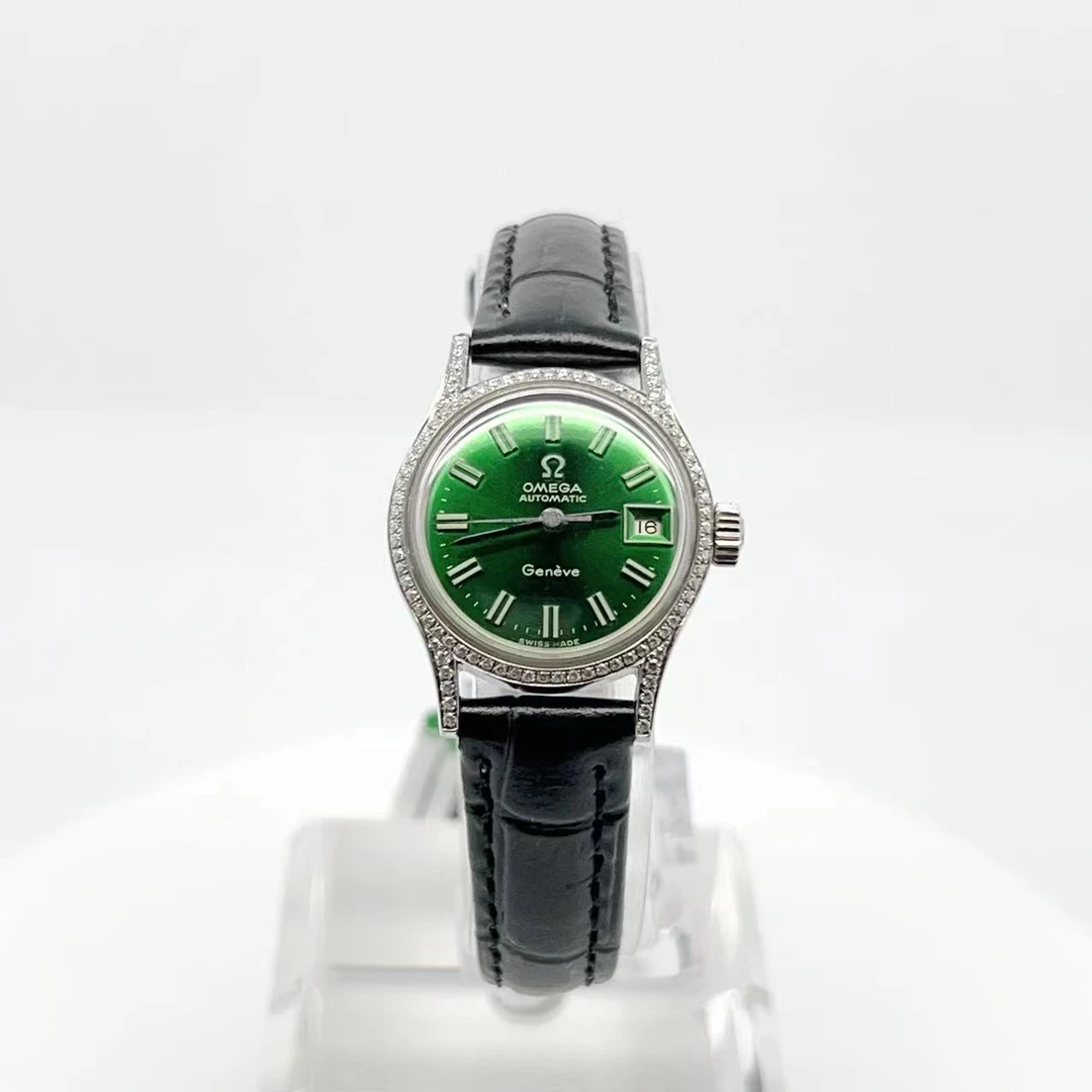 95新 Omega/欧米茄 自动机械腕表后钻22.5mm/公价32999/jm2652