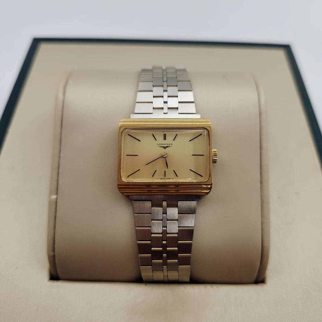 95新 Longines/浪琴 手动机械腕表28*23.5mm/公价26999/WH4719