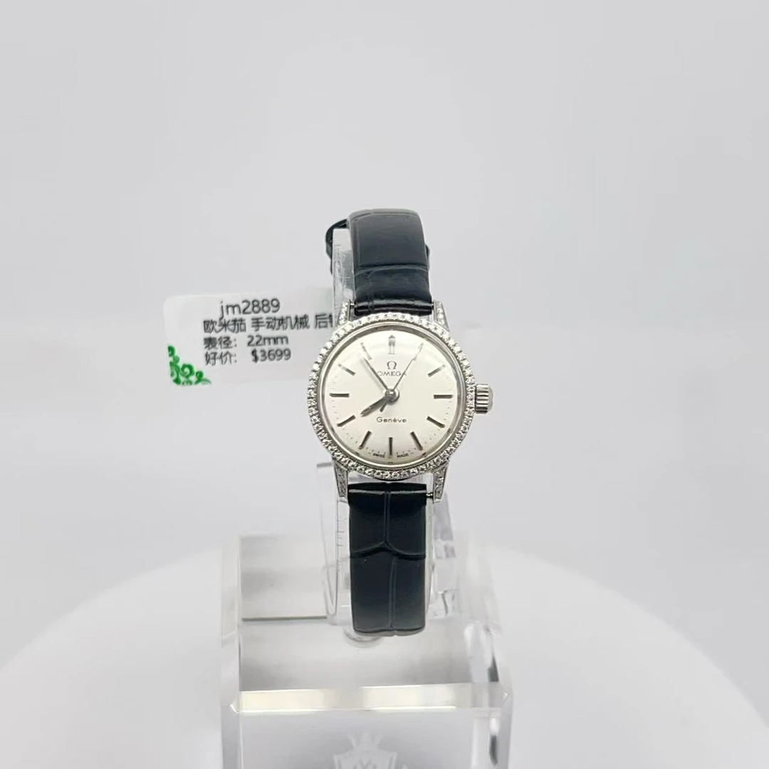95新 Omega/欧米茄  手动机械后钻22mm/公价38999/jm2889