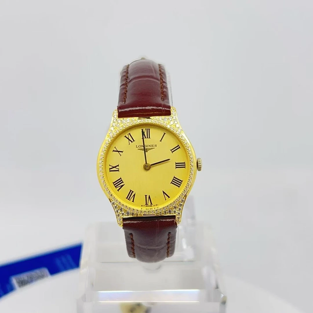 95新 Longines/浪琴 手动机械腕表后钻24.5mm/公价32999/wh8635
