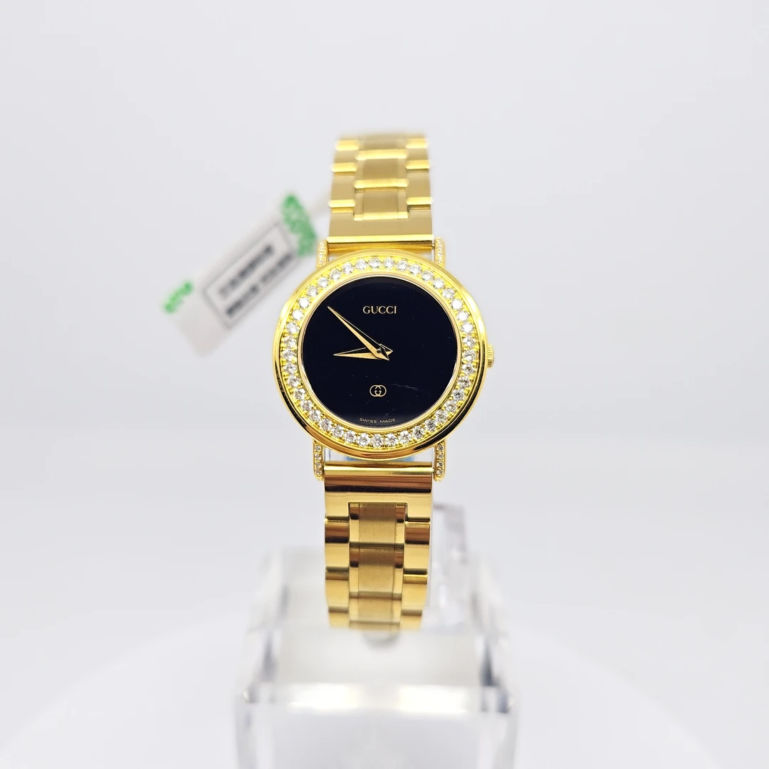 95新 GUCCI/古驰 石英腕表后钻25mm/公价18999/wh6468