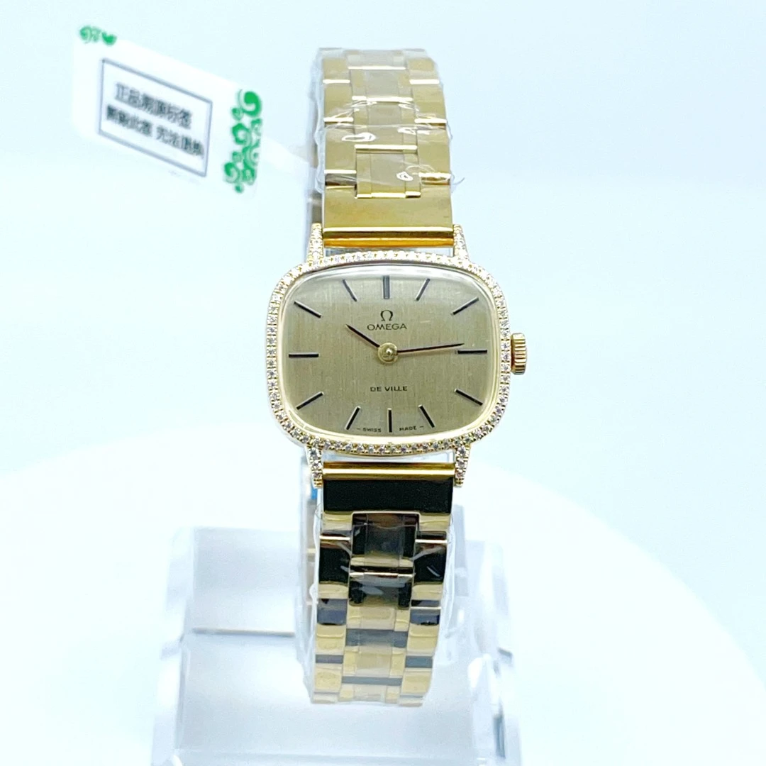 95新 Omega/欧米茄 手动机械后钻24.5*20mm/公价38999/wh8091